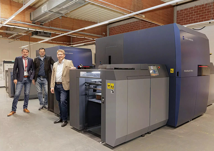 foto noticia Rehms Druck invierte en la tecnología de inyección de tinta de Konica Minolta.